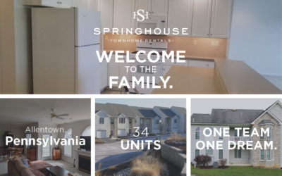 AION Management Welcomes Springhouse Townhomes